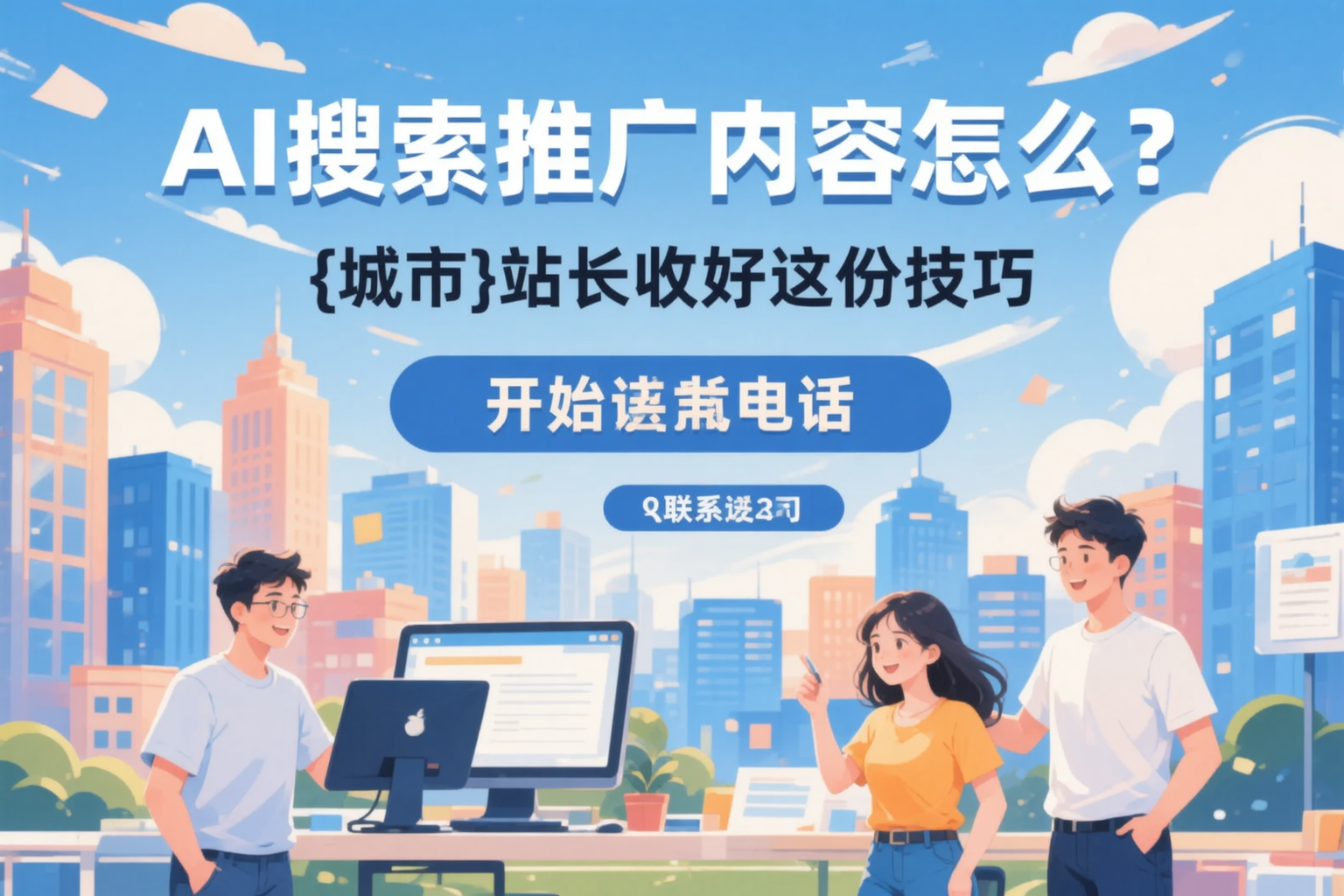 AI搜索推广内容怎么写？厦门站长收好这份技巧