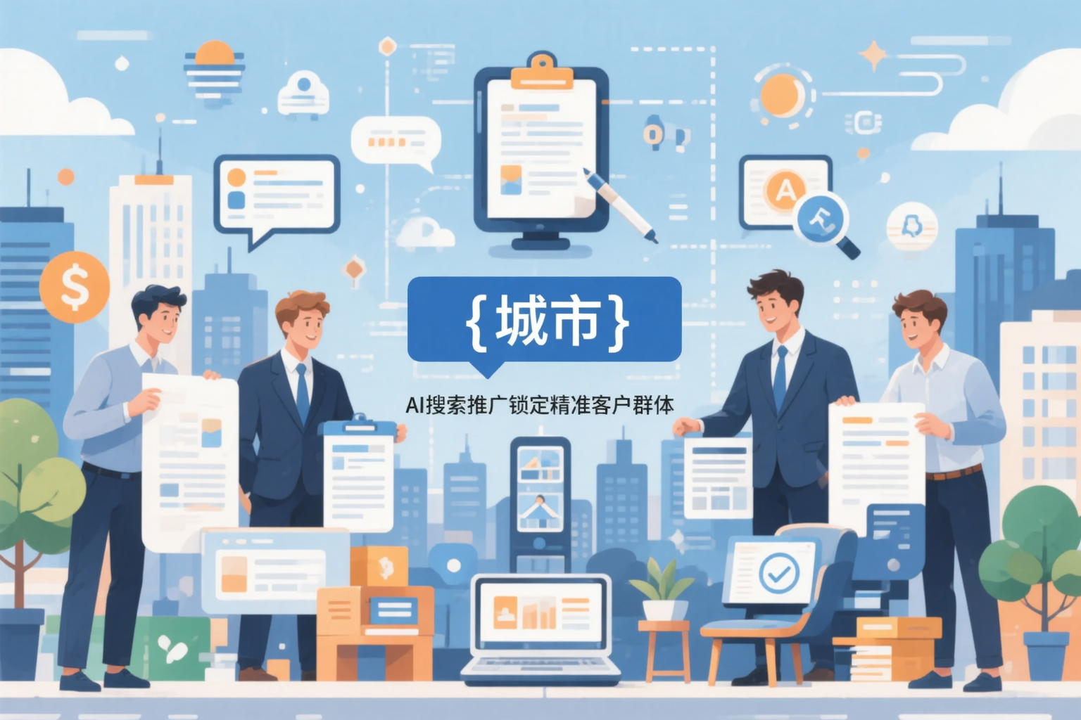 厦门公司如何用AI搜索推广锁定精准客户群体
