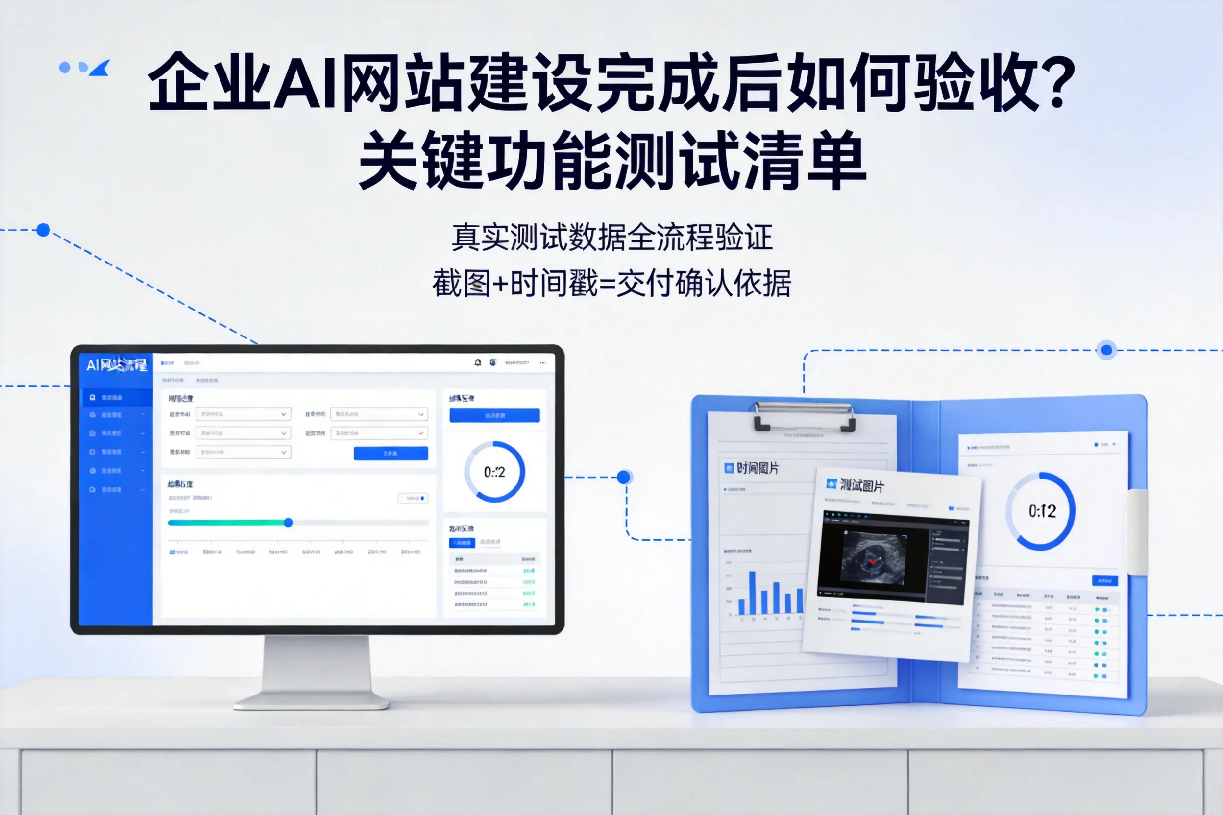 厦门企业AI网站建设完成后如何验收？关键功能测试清单
